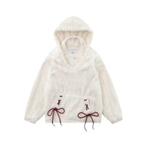 Loose Plush Two-Piece Hoodie